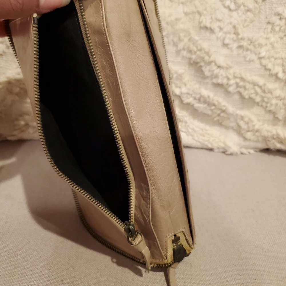 Balenciaga Long Tan Leather Wallet - Picture 9 of 15